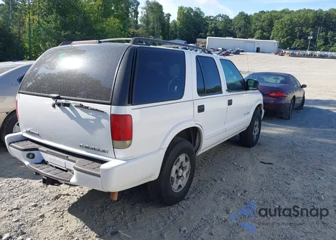 2003 Chevrolet Blazer Ls from USA, damaged, VIN 1GNDT13X53K179630